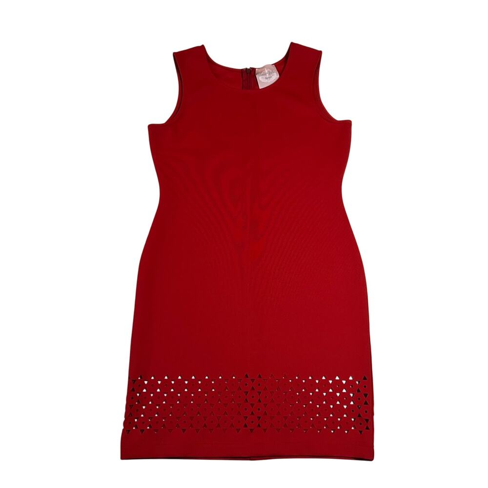 Romeo & Juliet Couture Sleeveless Scuba Cutout Mini Dress Size M Date Party